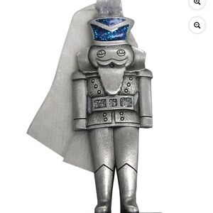 Gloria Duchin vintage pewter nutcracker soldier ornament